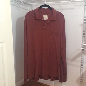 Men’s Long Sleeve Polo Shirt